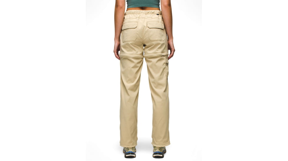 prAna Stretch Zion Convertible Pant - Womens, Sandstone, L, 2064541-250-RG-L