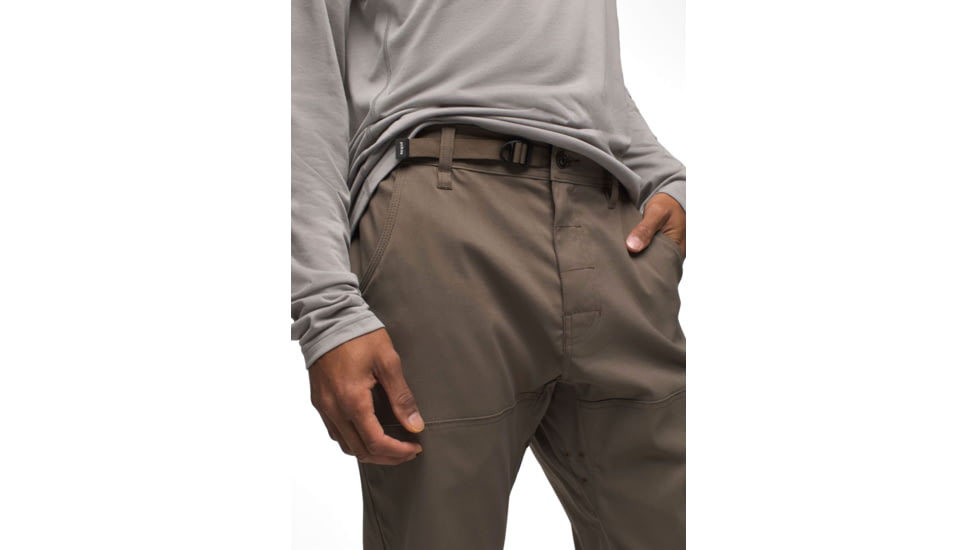 prAna Stretch Zion Pant 30 Inch Inseam - Mens, Mud, 36, 2056941-200-30-36