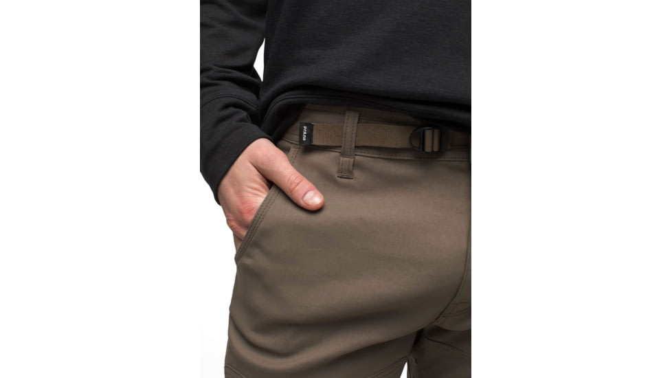prAna Stretch Zion Straight Pants 34in Inseam - Mens, Mud, 38, 2056931-200-34-38