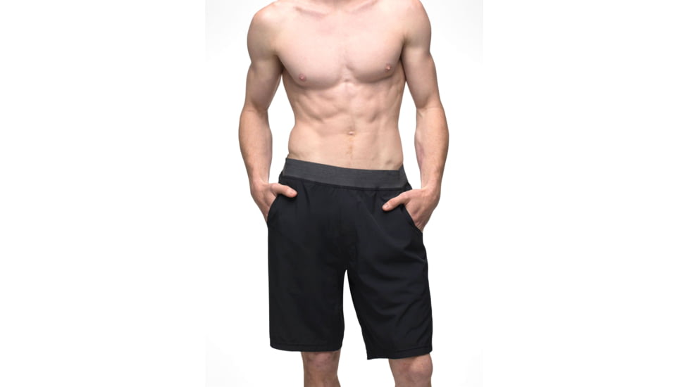 prAna Super Mojo II Shorts - Mens, Black, XS, 1963781-001-10-XS