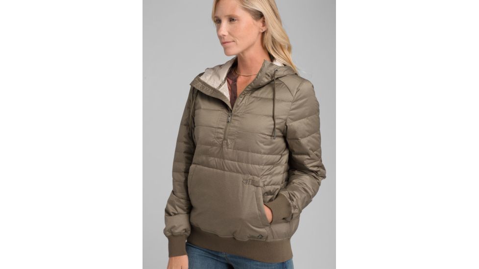 prAna Pyx Pullover - Womens, Slate Green, Large, W23190965-SLGR-L