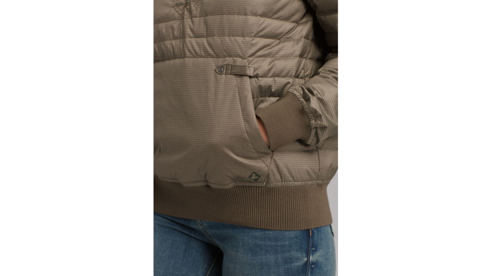 prAna Pyx Pullover - Womens, Slate Green, Large, W23190965-SLGR-L
