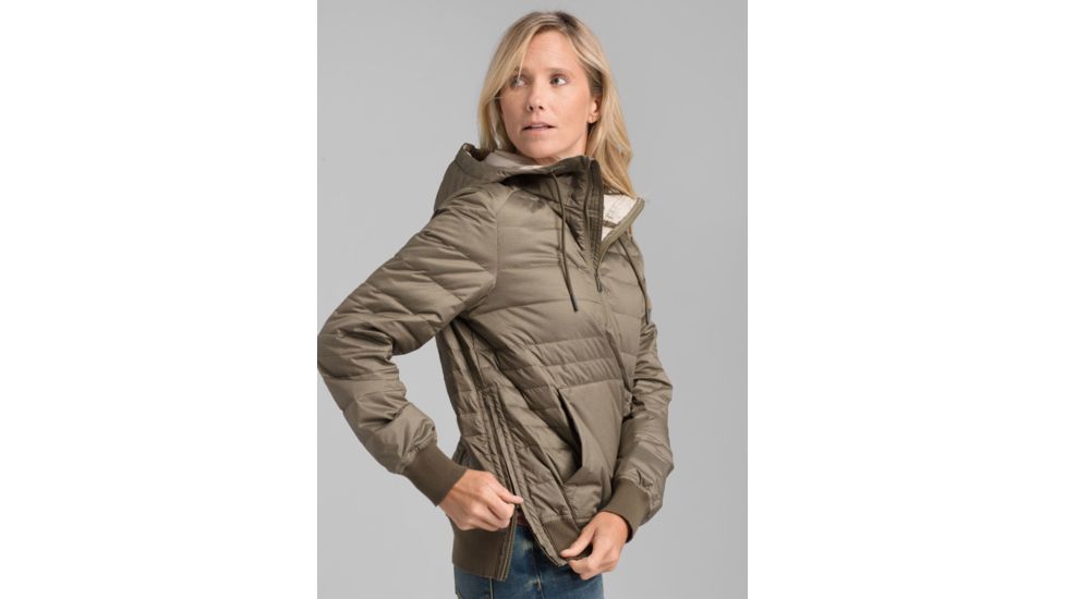 prAna Pyx Pullover - Womens, Slate Green, Large, W23190965-SLGR-L