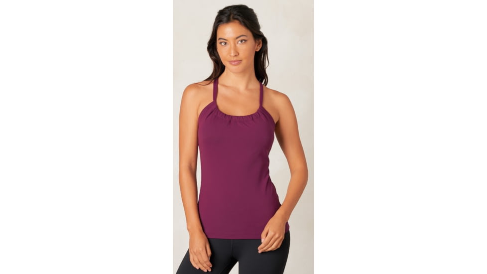 prAna Quinn Lightweight Chakara Top - Women's, Black Plum, X-Large, W1QUCH115-BKPL-XL