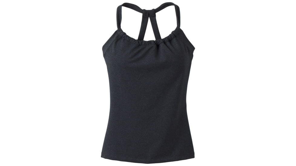 prAna Quinn Lightweight Chakara Top - Women's, Charcoal Heather, Medium, W1QUCH112-CCHT-M