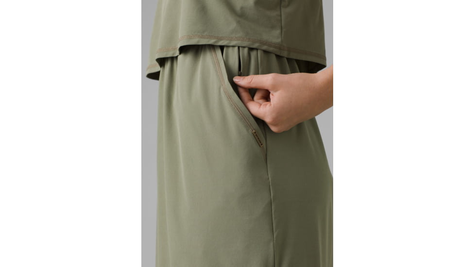 prAna Railay Dress - Womens, Sage, M, 1968501-300-M
