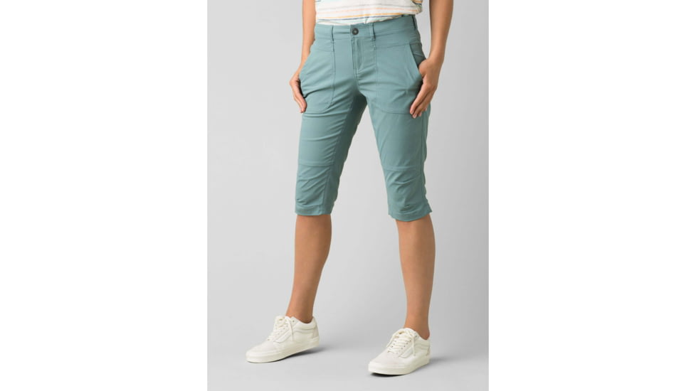 prAna Revenna Knicker Capri - Womens, Smoky Blue, 6, W41202099-SMBL-6