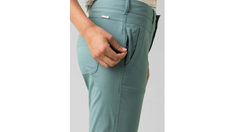 prAna Revenna Knicker Capri - Womens, Smoky Blue, 6, W41202099-SMBL-6