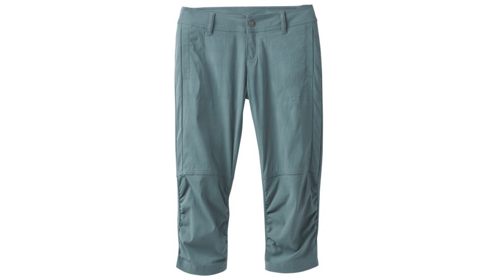 prAna Revenna Knicker Shorts Womens, Starling Green, 10, W41180432-STGR-10