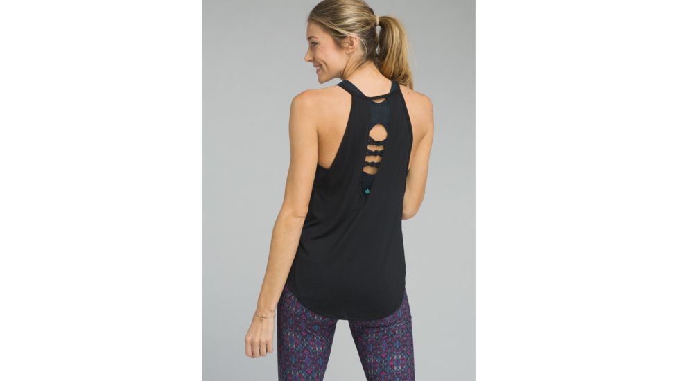 prAna Reylian Top - Womens, Black, XSmall, W13180523-BLK-XS