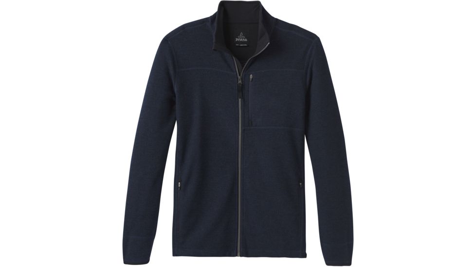 prAna Riddle Full Zip Sweater - Mens, Nautical, Small, M23190598-NAU-S