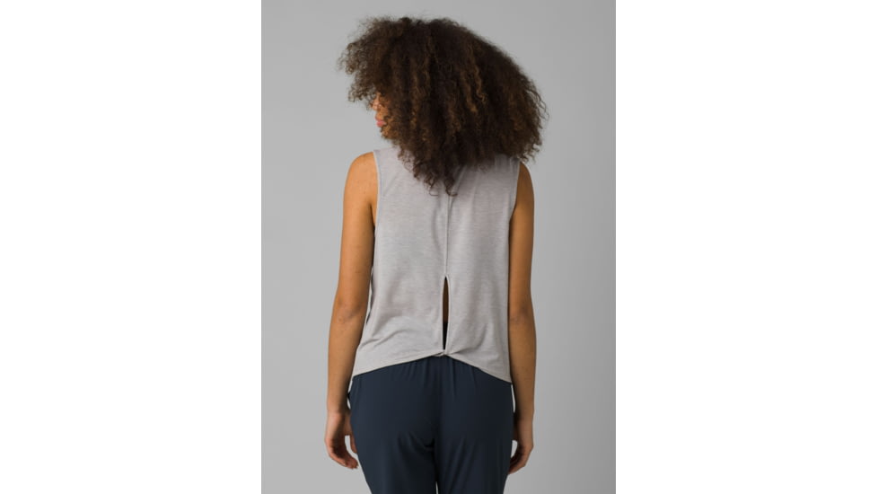 prAna Rogue Sleeveless Top - Womens, Grey Heather, XS, 1962871-020-XS