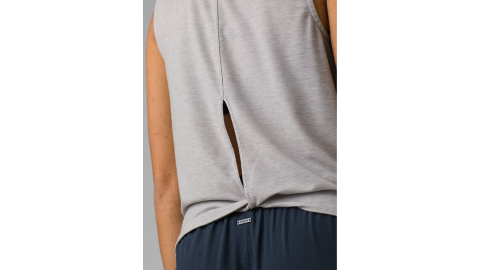 prAna Rogue Sleeveless Top - Womens, Grey Heather, XS, 1962871-020-XS