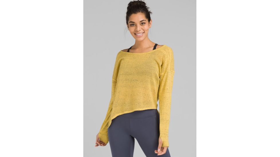 prAna Rosabella Sweater - Womens, Wasabi, Large, W23190913-WAS-L
