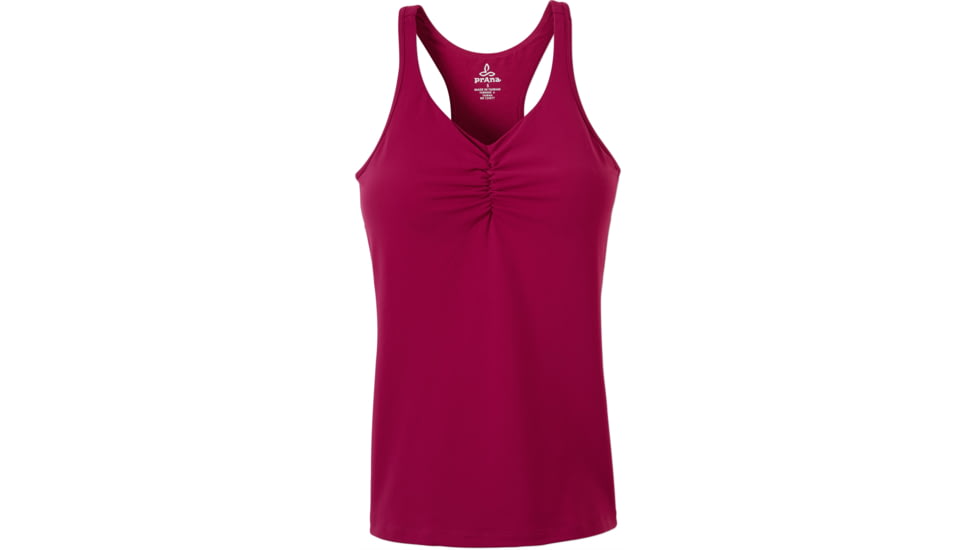 Sabin T-Back Top - Womens-Rich Fuchsia-Small