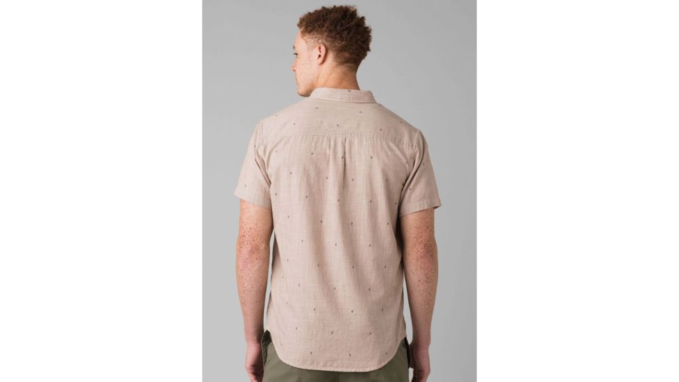 prAna San Martino Standard Fit - Mens, Sparrow Bermuda Chambray, Large, M11202531-SBCH-L