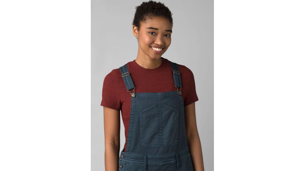 prAna Sancho Overalls - Women's, Large, Dark Sky, 1968331-400-L