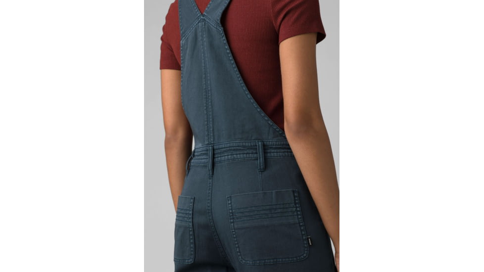 prAna Sancho Overalls - Women's, Large, Dark Sky, 1968331-400-L