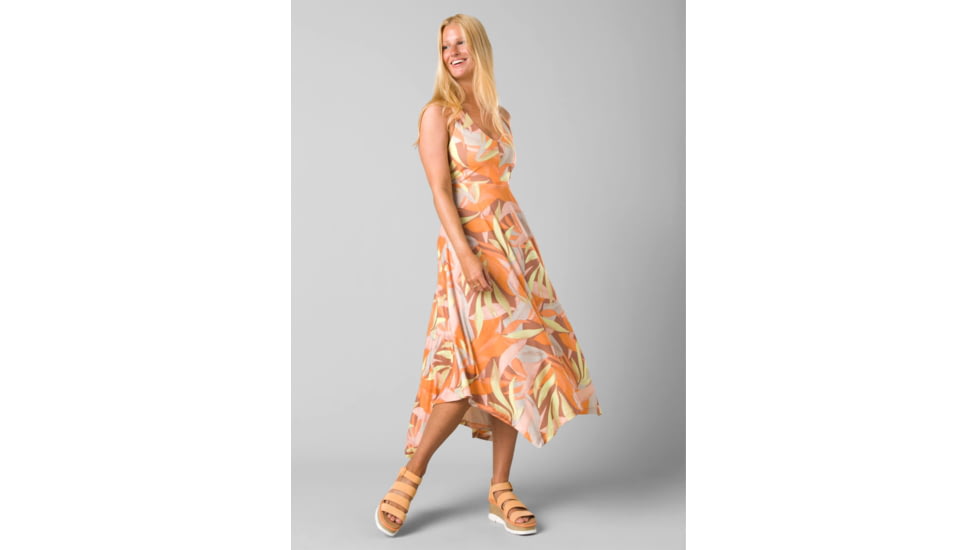 prAna Saxon Dress - Womens, Solstice Tropics, Medium, 1970651-800-M