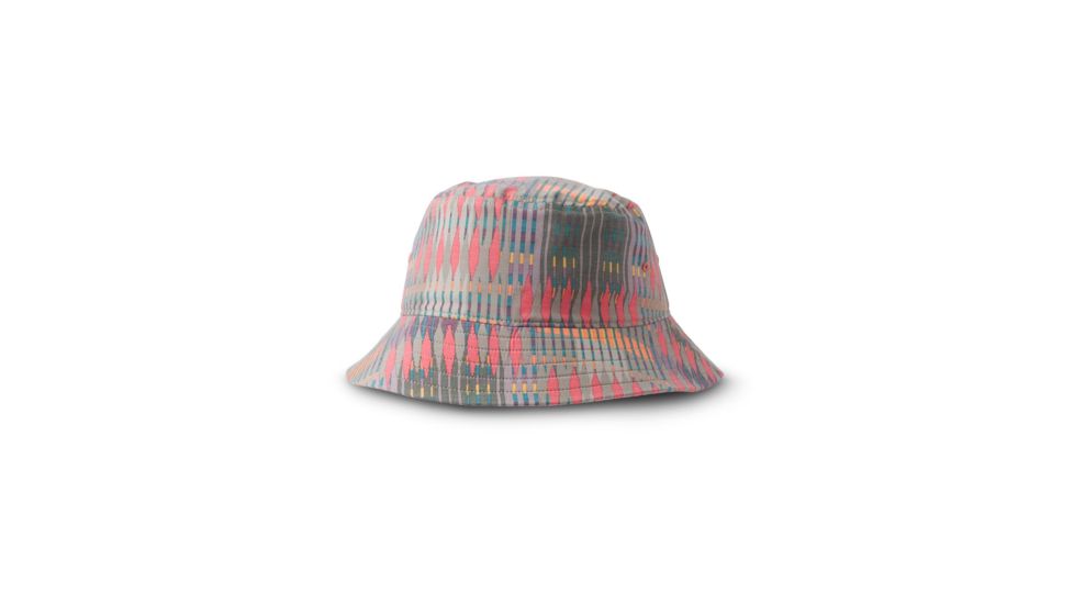 Prana Sea Shells Bucket Hat, One Size, Carmine Desert Geo, U5SEYS115-CRDG-O/S