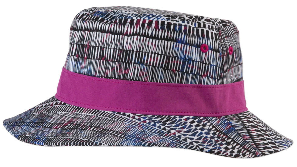 Sea Shells Bucket Hat - Womens -Black Driftwood