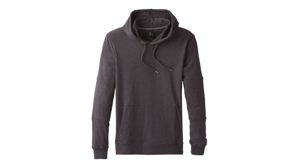 prAna Sector Hoodie - Mens, Charcoal Heather, Small, M21180473 -011-S