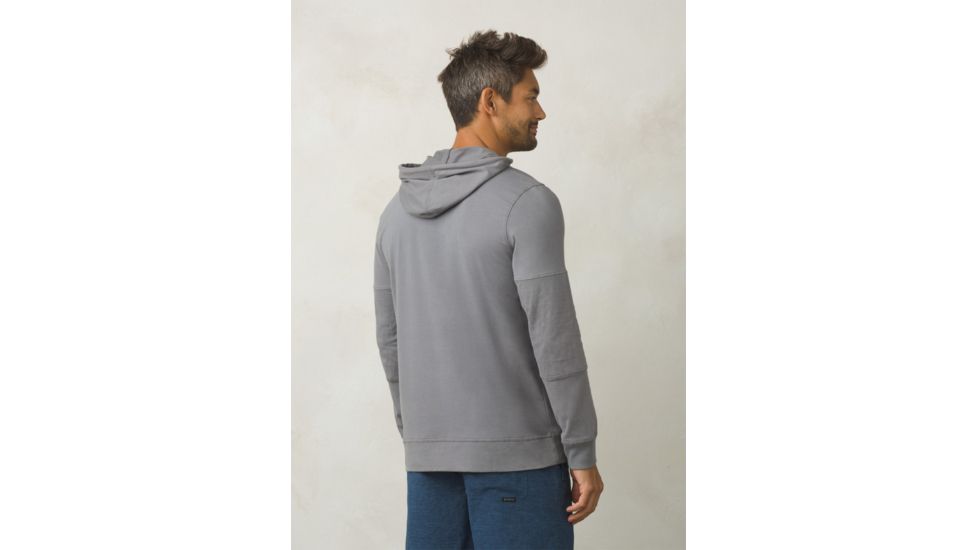 prAna Sector Hoodie - Men's, Gravel, Small, M21180473-GRA-S