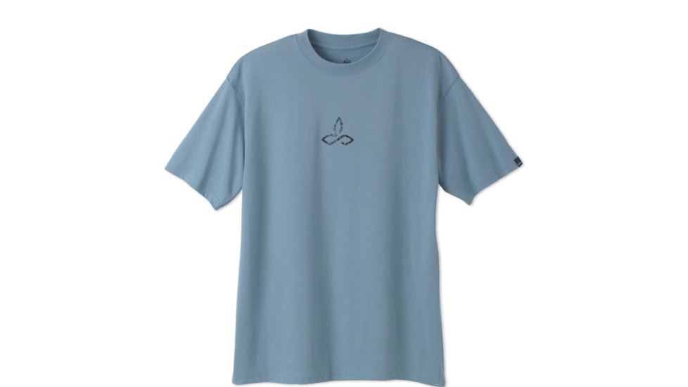 prAna Sharma Dri - Balance Tee - Men's-Slate-Small