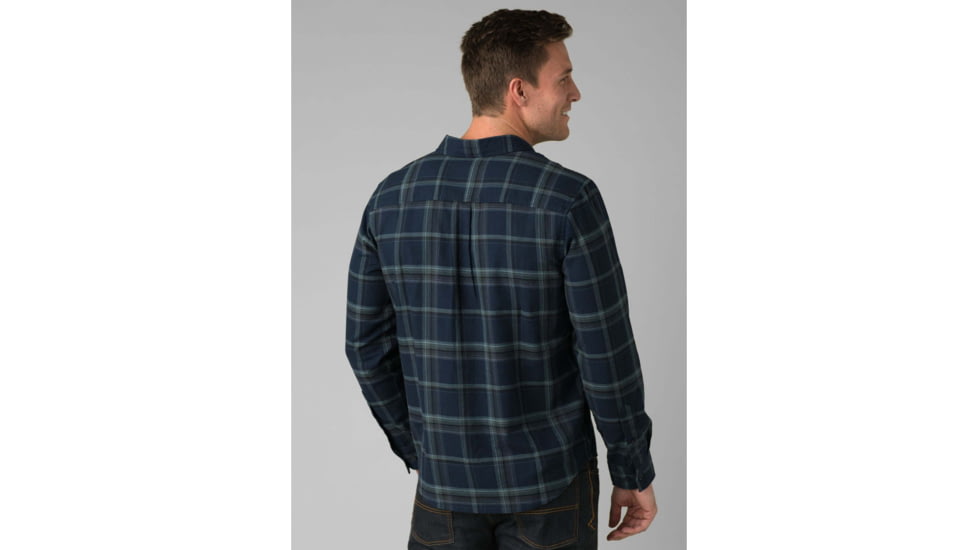 prAna Shayne Flannel - Mens, Nautical, Large, M21181342-NAU-L