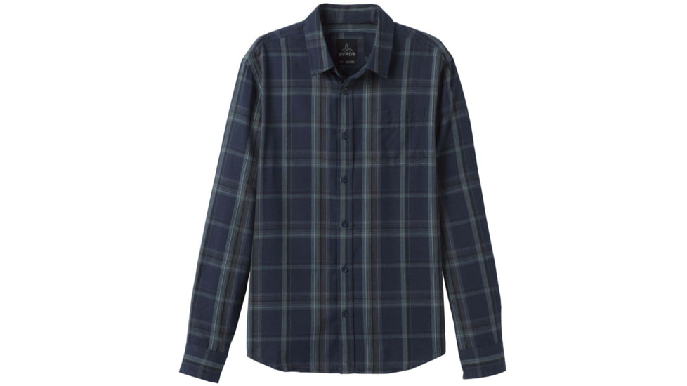 prAna Shayne Flannel - Mens, Nautical, Large, M21181342-NAU-L