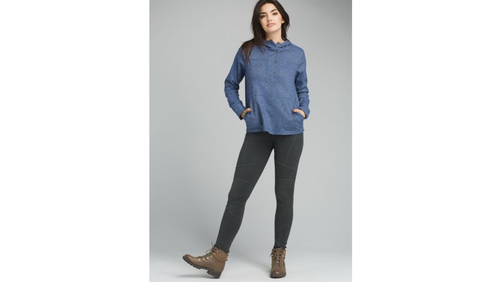 prAna Shelton Top - Women's, Weathered Blue, XSmall, W23180503-WEBL-XS