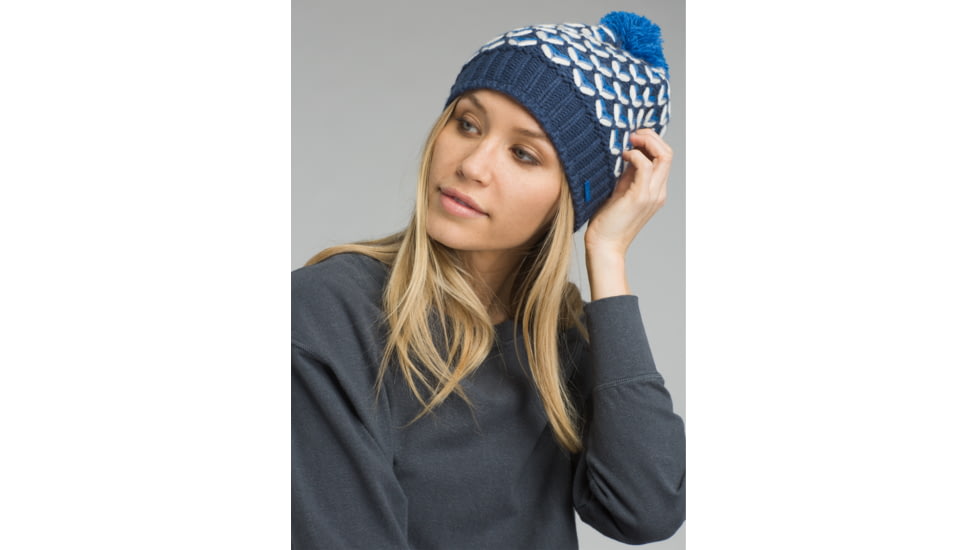 prAna Shila Beanie, Lazy River Blue, One Size, U53180654-LRBL-O/S