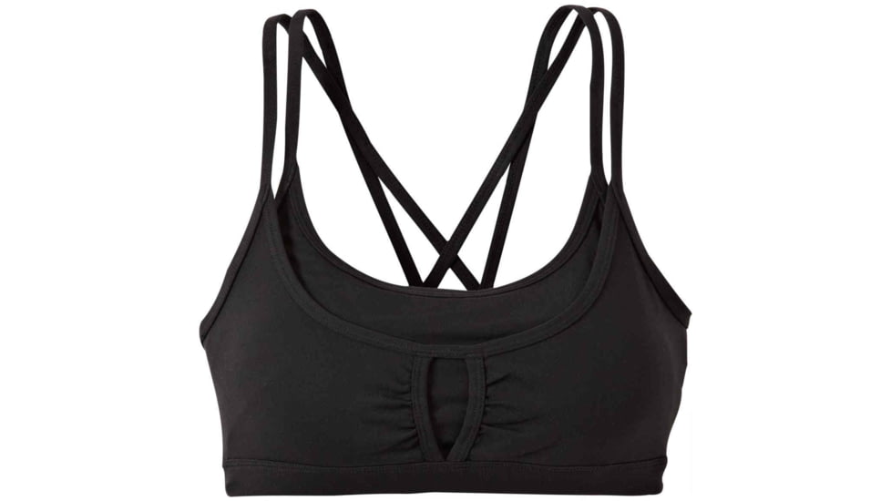 prAna Soleil Bra - Women's-Black-Small