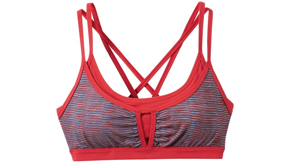 prAna Soleil Bra - Women's-Red Ziggie-Small