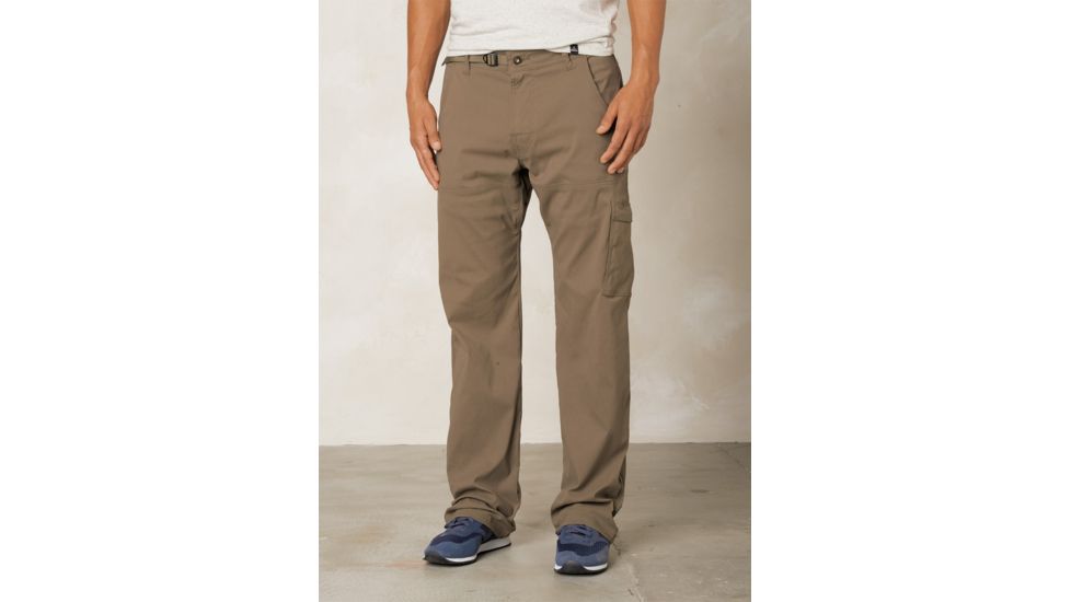 Prana Stretch Zion Pants - Men's-Dark Khaki-Regular Inseam-34 Waist