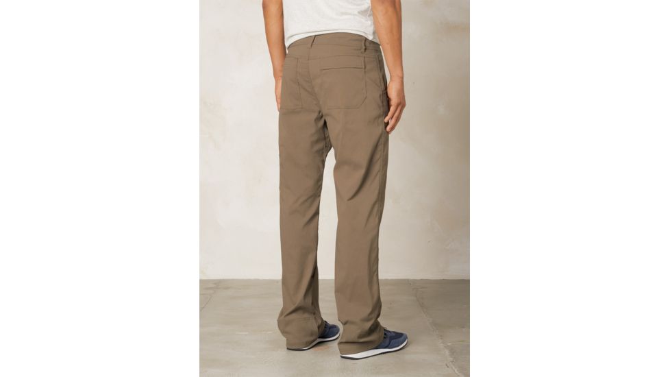 Prana Stretch Zion Pants - Men's-Dark Khaki-Regular Inseam-34 Waist