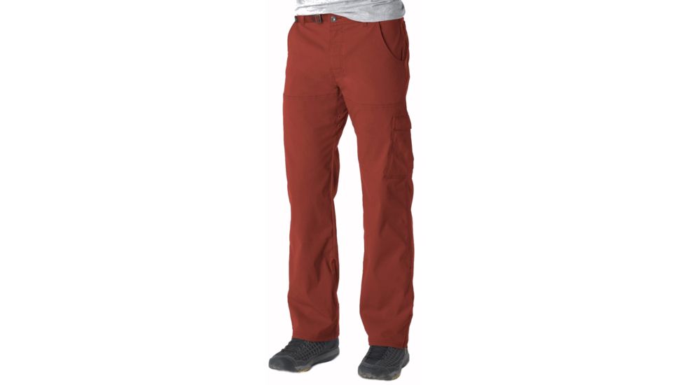 prAna Stretch Zion Pants - Mens, Brick, Regular Inseam, Large, M4ST32111-BRK-L