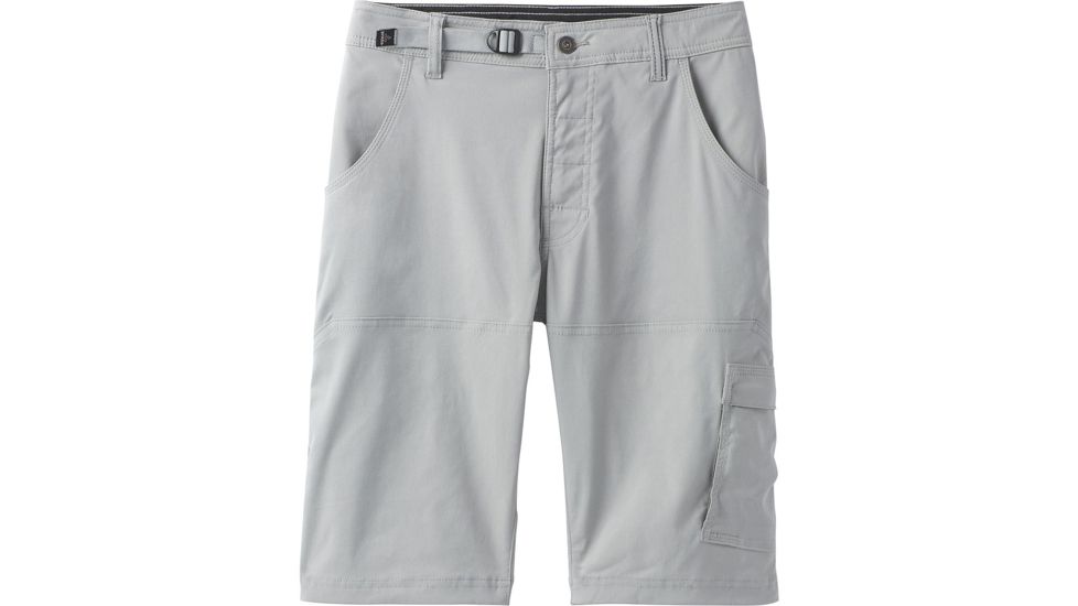prAna Stretch Zion Short - Men's, Grey, 32 Waist, 12 inch Inseam, M3STRE116-GRY-32