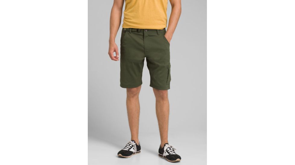 prAna Stretch Zion Short 10in Inseam - Mens, Nori Green, 30, M3ST10117-NOGR-30