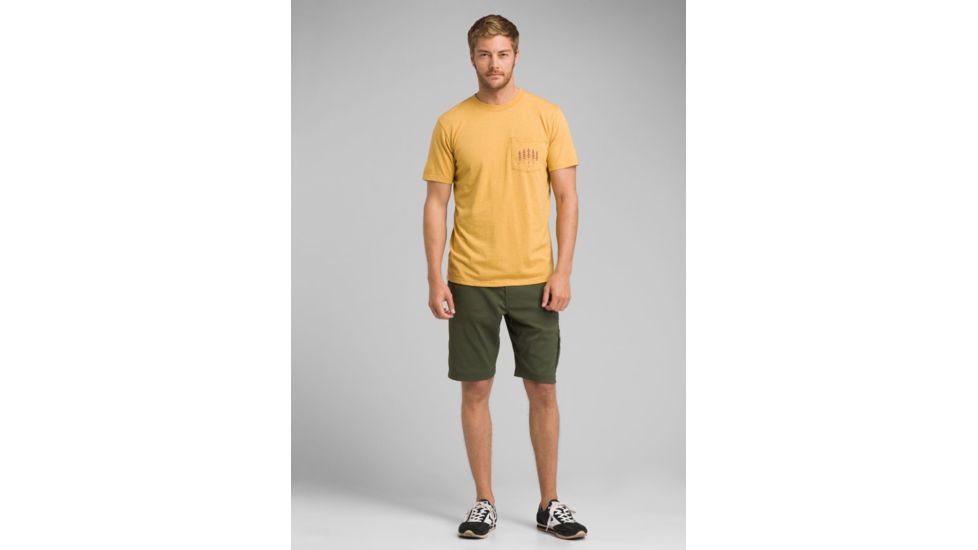 prAna Stretch Zion Short 10in Inseam - Mens, Nori Green, 30, M3ST10117-NOGR-30
