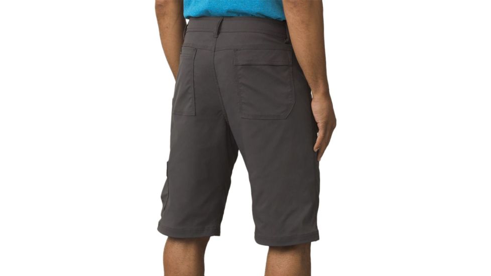 prAna Stretch Zion Short - Mens, Charcoal, 36 Waist, 12 inch Inseam, M3STRE116-CHR-36