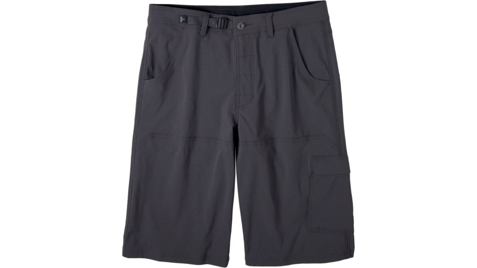 prAna Stretch Zion Short - Mens, Charcoal, 36 Waist, 12 inch Inseam, M3STRE116-CHR-36