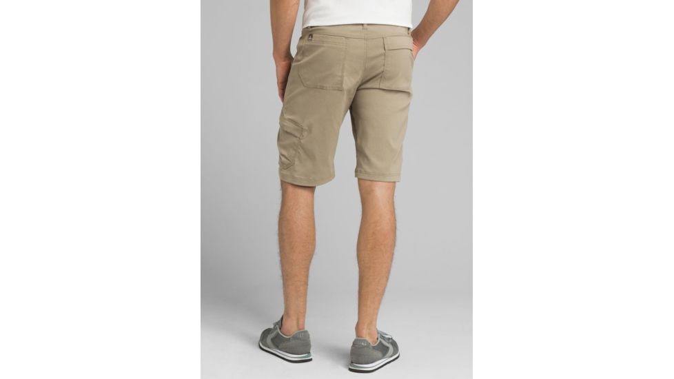 prAna Stretch Zion Short - Mens, Dark Khaki, 36 Waist, 12 inch Inseam, M3STRE116-DKKH-36