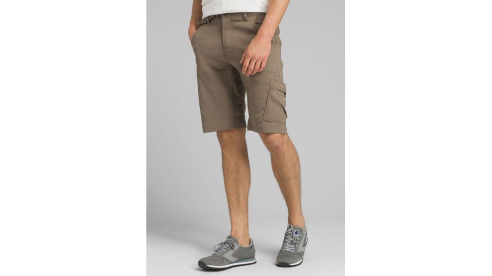 prAna Stretch Zion Short - Mens, Mud, 32 Waist, 10 inch Inseam, M3ST10117-MUD-32