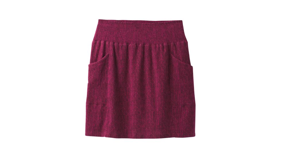 prAna Sugar Pine Skirt - Womens, Black Cherry Bodhi, Large, W33180593-CYBO-L