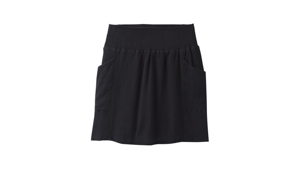 prAna Sugar Pine Skirt - Womens, Solid Black, Large, W33180593-SOBK-L