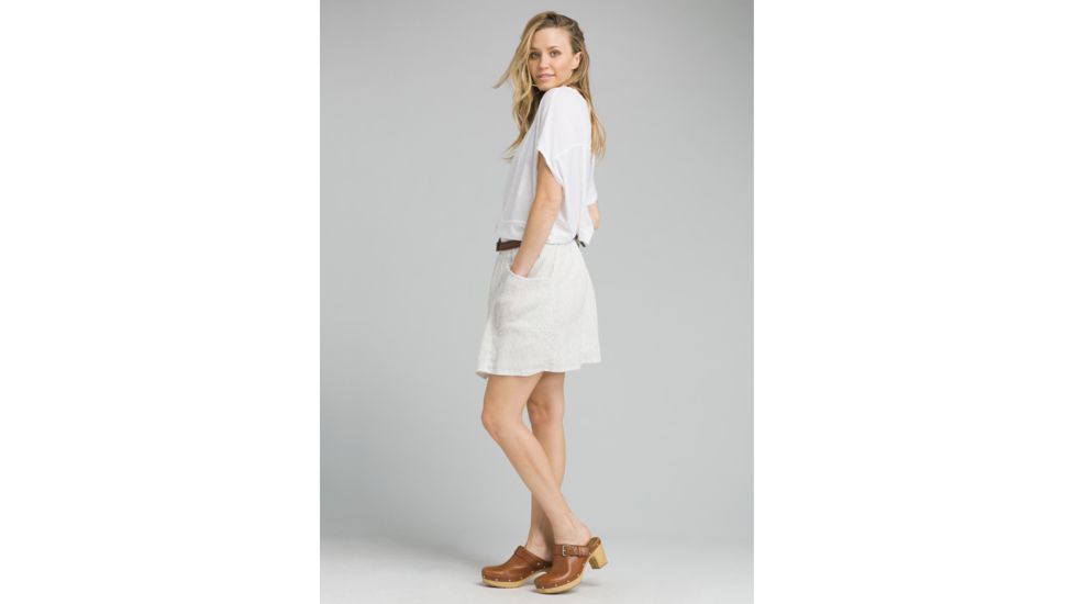 prAna Sugar Pine Skirt - Women's, White Bodhi, Large, W33180593-WHBO-L