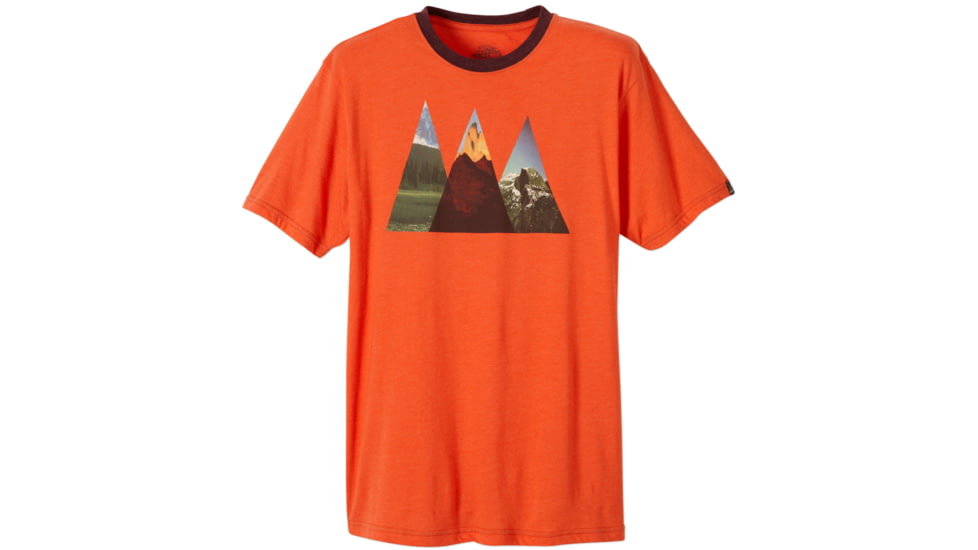 Summit T-Shirt - Mens -Monarch Orange-XX-Large