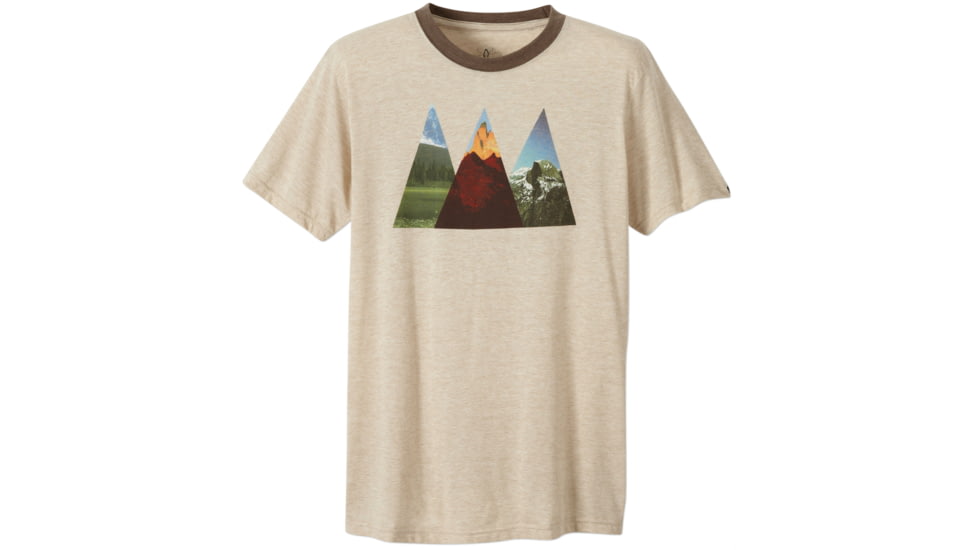 prAna Summit T-Shirt - Men's -Stone-X-Large
