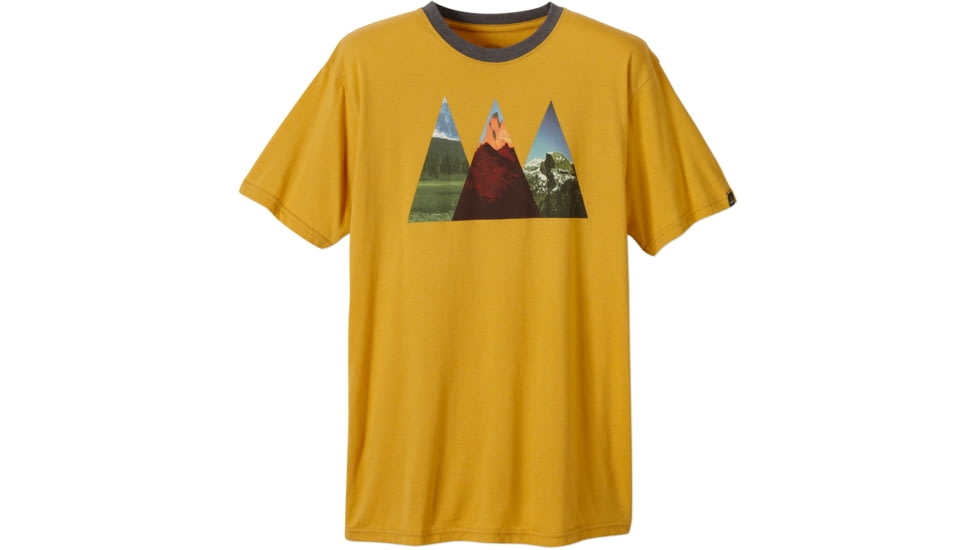 Summit T-Shirt - Mens -Toffee-XX-Large